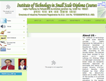 Tablet Screenshot of itssdc.org